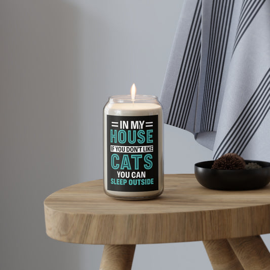 Cat Lover Scented Candle | Unique Gift for Cat Owners | Cozy Home Decor | Funny Quote Candle | Pet Memorial Candle