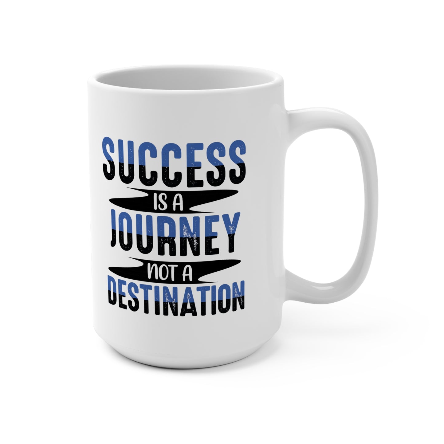 Inspirational Quote Mug | Success Journey Gift | Motivational Coffee Cup | Self-Improvement | Home Office Decor | Empowering Gift
