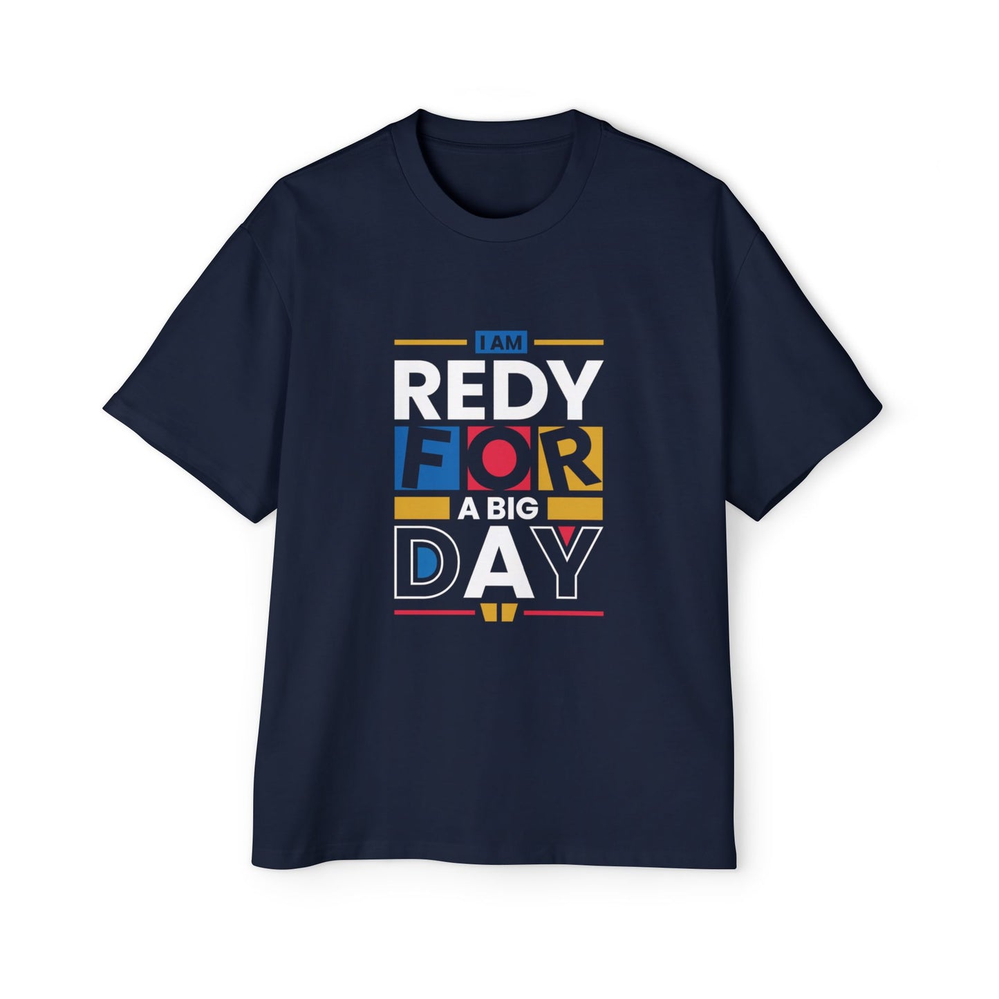 Men's Heavy Oversized Tee for Celebration, Relaxed Fit Tee, Casual Style Shirt, Lounge Wear, Gift for Him