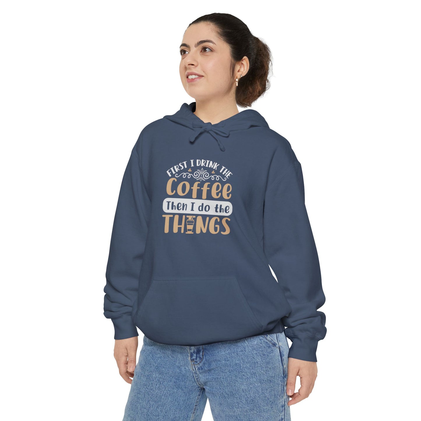 Coffee Motivational Hoodie, Funny Sweatshirt, Cozy Gift for Coffee Lovers, Unisex Apparel, Casual Wear, Perfect for Fall/Winter