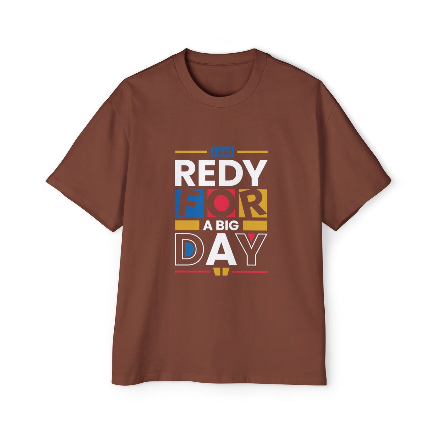 Men's Heavy Oversized Tee for Celebration, Relaxed Fit Tee, Casual Style Shirt, Lounge Wear, Gift for Him